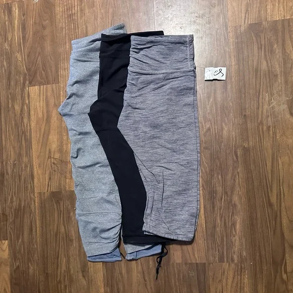 lululemon leggings bundle 3 size 8 - Picture 1 of 3